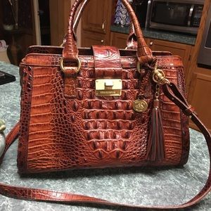 Stunning Authentic Brahmin Melbourne Satchel